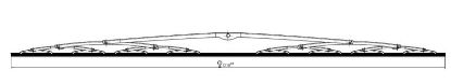 Wiper Blade 24V 1200mm 74W