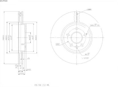 Brake Disc GENERAL MOTORS - 13502059