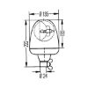 Rotating Beacon kollane 24V toru Rotaflex