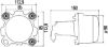 Insert, headlight DE H1, 24V