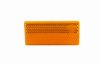 Reflector Helkur kollane 69x31,5mm iseki