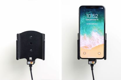Mobile phone/PDA holder Apple iPhone X/XS fiks.laadija padded