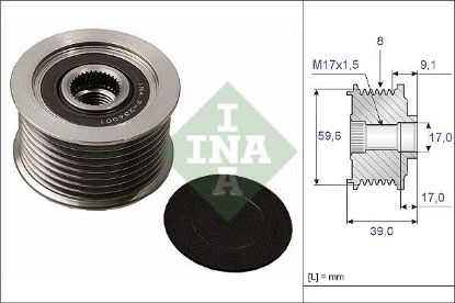 Alternator Freewheel Clutch MAZDA - RF5C-18-W11