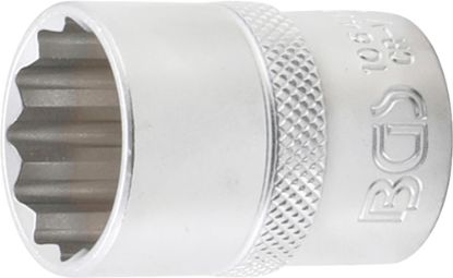 Socket Wrench Insert 1/2" Socket, 12-point, 21 mm
