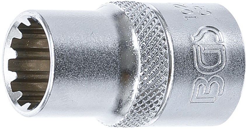 Socket Wrench Insert 1/2" Socket "Gear Lock", 13 mm