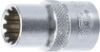 Socket Wrench Insert 1/2" Socket "Gear Lock", 13 mm