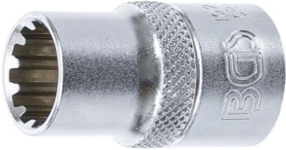 Socket Wrench Insert 1/2" Socket "Gear Lock", 13 mm