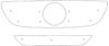Trim/Protection Strip, radiator grille MB Sprinter 2007-2013