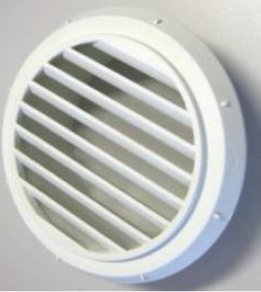Air nozzle, auxiliary heater 90MM 45kraadi valge