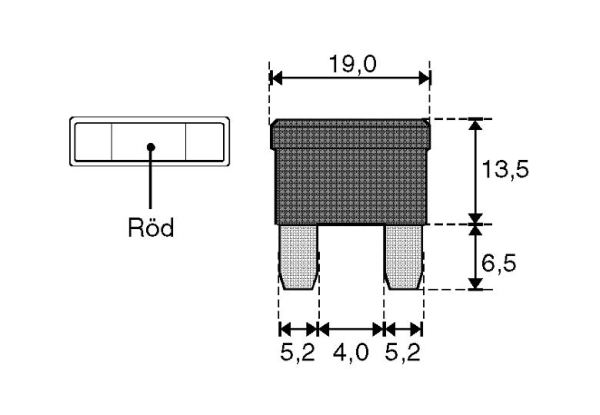 Fuse 10A FKS-80V 1tk