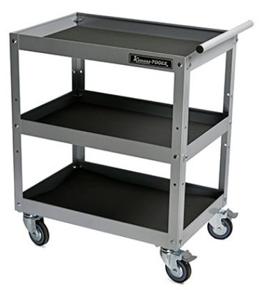 Tool Trolley riiulkäru, 3 riiulitasapinnaga Hall