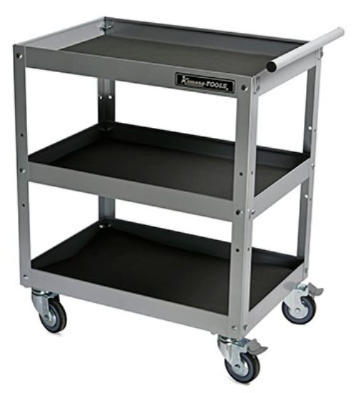 Tool Trolley riiulkäru, 3 riiulitasapinnaga Hall
