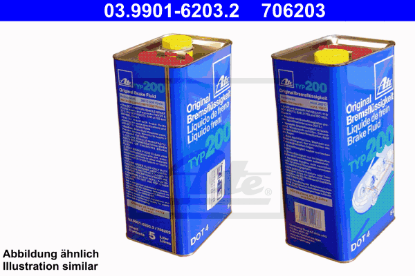 Brake Fluid TYP200 Racing 5L