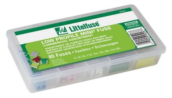 Fuse Holder (MINI Low Profile) kompl. 80tk 2-30A