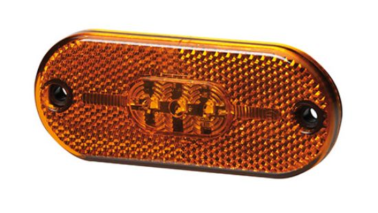 Side Marker Light 24V, 108x44mm, 150mm kaabel
