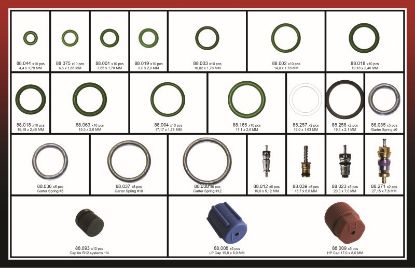 Gasket, coolant pipe A/C tarvikute komplekt Saksa autodele