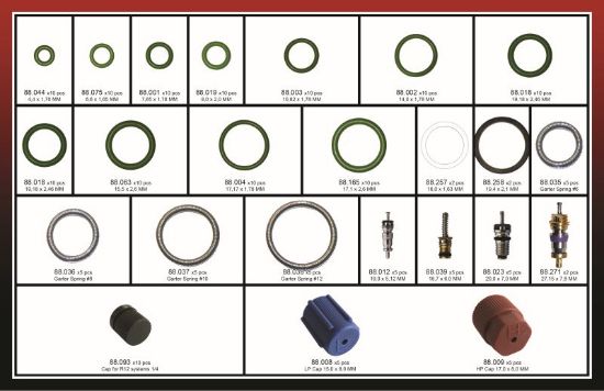 Gasket, coolant pipe A/C tarvikute komplekt Saksa autodele