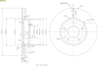 Brake Disc FORD - 1 686 723