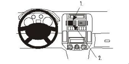 Trim Frame VolksWagen Polo 02-