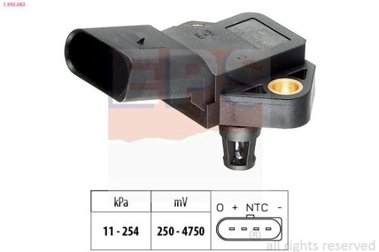 Air Pressure Sensor, altitude adaption VAG - 03G 906 051 D