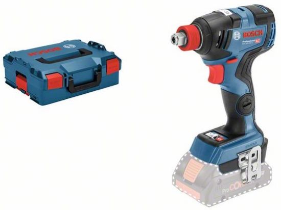 Electrical Tool Set (rechargeable) GDX 18V-200 C, SOLO, 200 Nm, 1/4" & 1/2"