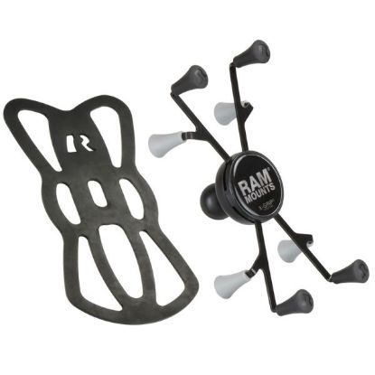 Mobile phone/PDA holder 7" tahvlile X-Grip, L=57-146mm B-kuul