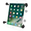 Mobile phone/PDA holder 7" tahvlile X-Grip, L=57-146mm B-kuul