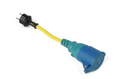 Cable Repair Set, engine block heater Adapter CEE 0,5m 2,5mm2