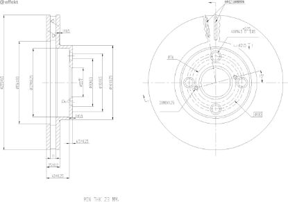 Brake Disc TOYOTA - 43512-02060
