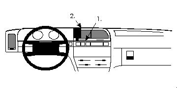 Trim Frame Citroen Xantia 93-97