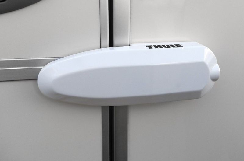 Door Lock Universal Lock matkaautole 3tk, valge