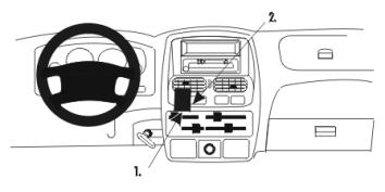Trim Frame Nissan King Cab, Navara 00-04