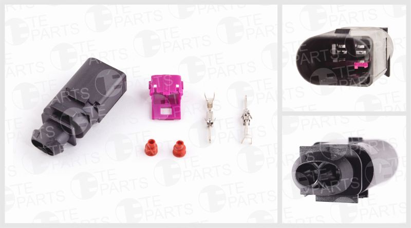 Cable Connector Kit 2 PIN komplekt VOLVO / SCANIA / VAG