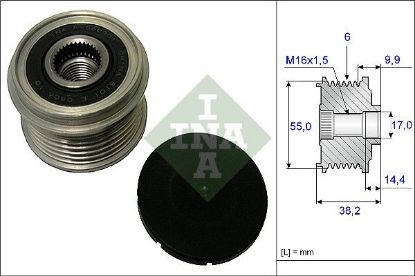 Alternator Freewheel Clutch KIA - 37300-2F-000