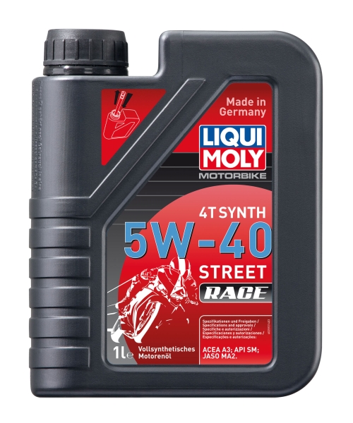 Engine Oil RACING sünt tsikli 5W-40 1L Engine Oil RACING sünt tsikli 5W-40 1L