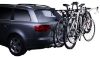 Bike Rack, trailer hitch carrier HangOn 4 (4 rattale, kallutusega)