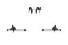 Extension Set, trailer hitch bike carrier WanderWay 4th Bike Adapter