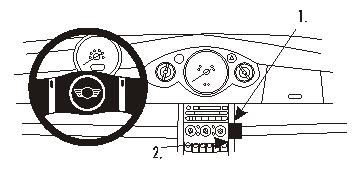 Trim Frame Mini Cooper 01-