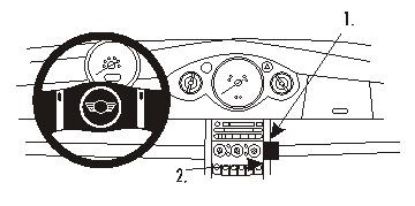 Trim Frame Mini Cooper 01-