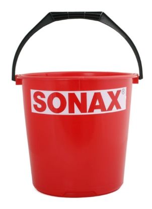 Bucket ämber 10L, punane Sonax logoga