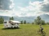 Camping Awning 9200 5,00x3,00m Mystic Gray/valge korpus