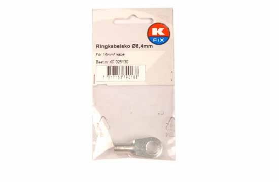 Terminal, electric universal parts rõngas 8.4mm, 16mm2 1tk