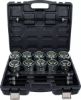 Press/Support Sleeve Set, pressing in/out tool set Pukside pressimiskomplekt 24 osa 4 spindlit