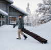 Boot-/Cargo Area Bag RoundTrip Ski Roller 175cm, Black