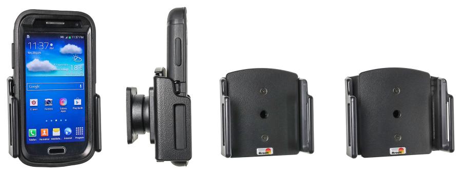 Mobile phone/PDA holder laius 75-89mm, paksus 9-13mm