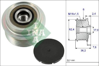 Alternator Freewheel Clutch Toyota