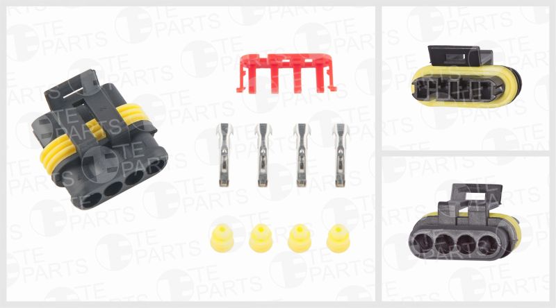 Cable Connector Kit 4 PIN komplekt "superseal" EMA