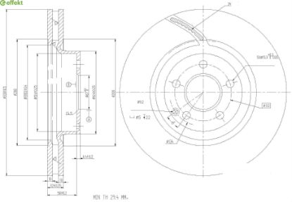 Brake Disc MERCEDES