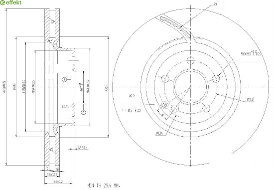 Brake Disc MERCEDES