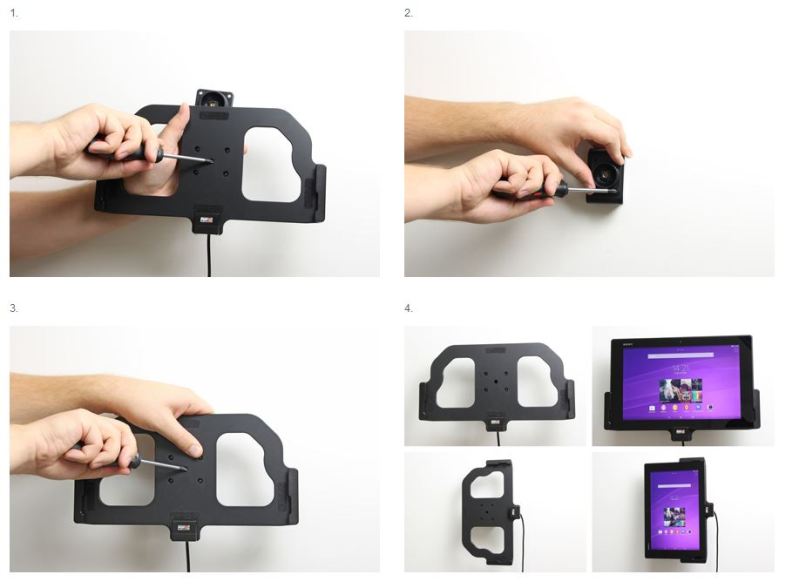 Mobile phone/PDA holder Sony Xperia Z2 aktiiv.